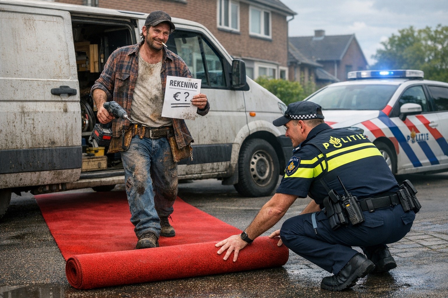 Hoe de politie de rode loper uitrolt voor malafide klusbedrijven