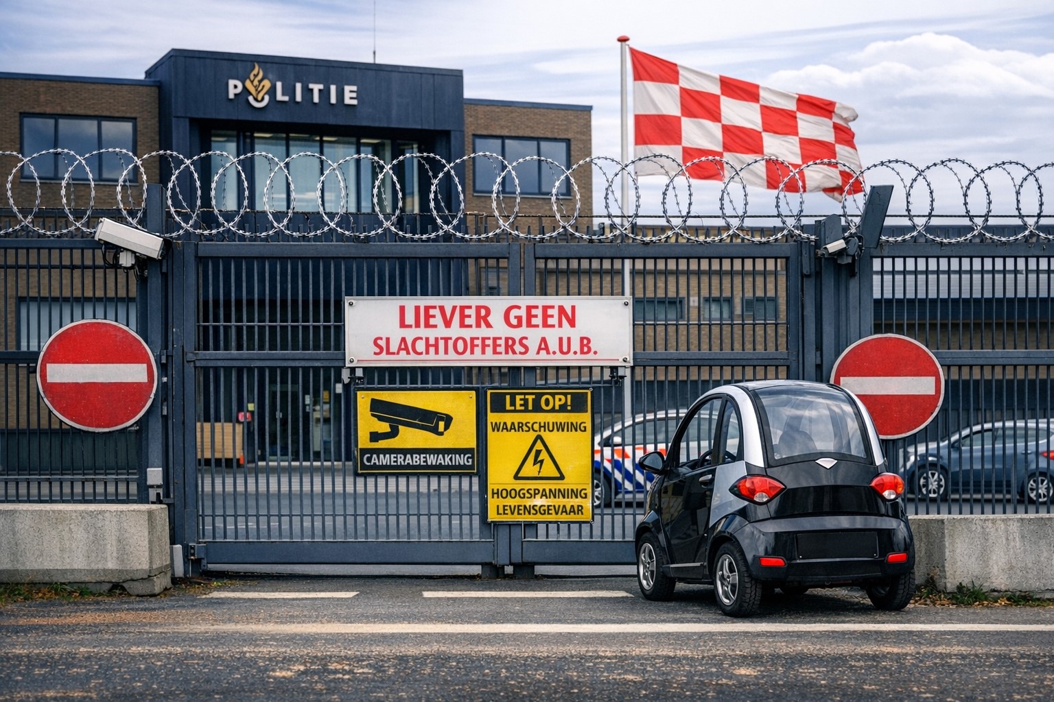 En weer trapt de politie in de val van de oplichter