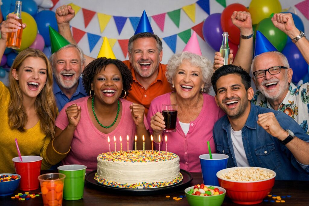 Slachtoffers vieren feest!