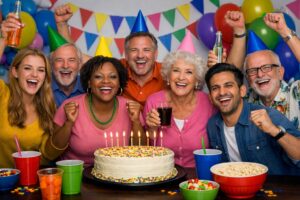 Slachtoffers vieren feest!